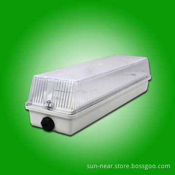 Battery operated circular 2D led emergency lamp